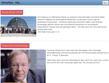 Tablet Screenshot of fdp-ak.de